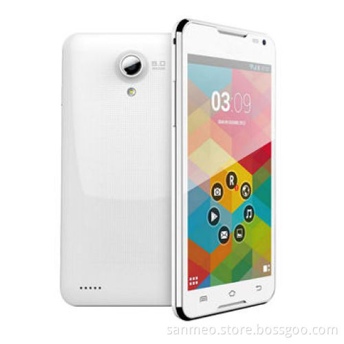 5" Smartphone with Android OS, Quad-Core 1.2GHz Cortex A7, Camera 5.0P/8.0P